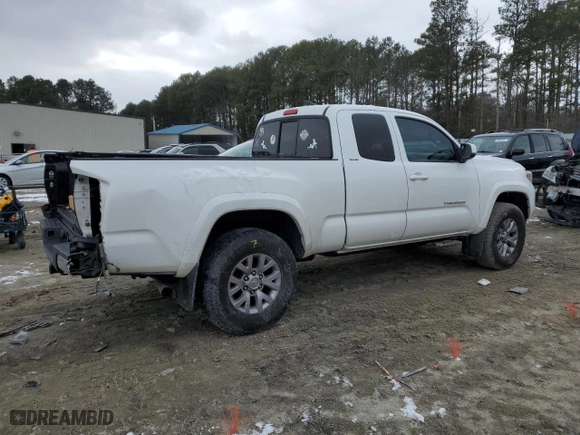 2016 Toyota Tacoma SR with VIN 5TFSX5EN5GX042378, listed as a Copart auction lot 46369495 with 98,416 mi miles and Salvage Title. Bid and sale history available at carsss.com. Image 3.