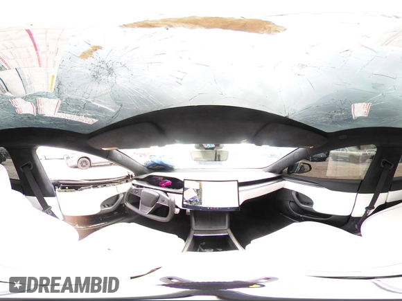 2023 Tesla Model S Plaid with VIN 5YJSA1E67PF511354, listed as a Copart auction lot 56648975 with 69,002 mi miles and Salvage title. Bid and sale history available at DreamBid. Image 15.
