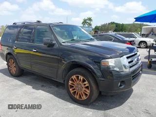 2014 Ford Expedition Limited z VIN 1FMJU1K58EEF14336, wystawiony jako IAAI lot #42844438 z przebiegiem 187 766 mil mil oraz . Historia ofert i sprzedaży dostępna na DreamBid. Obrazek 1.