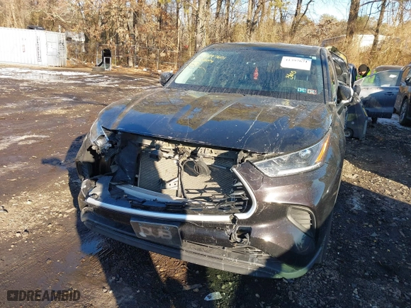 2021 Toyota Highlander L with VIN 5TDCZRBH3MS139620, listed as a IAAI auction lot 41397671 with 189,493 mi miles. Bid and sale history available at carsss.com. Image 12.