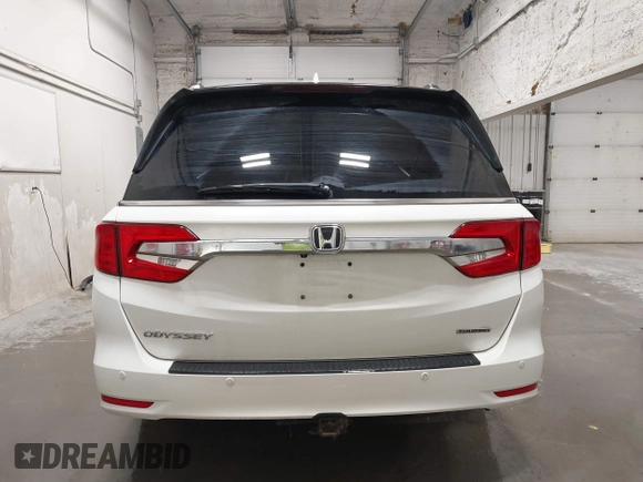 2019 Honda Odyssey Touring with VIN 5FNRL6H8XKB079113, listed as a IAAI auction lot 42359455 with 74,545 mi miles and . Bid and sale history available at DreamBid. Image 17.