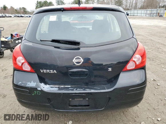 2012 Nissan Versa S with VIN 3N1BC1CP9CK244356, listed as a Copart auction lot 51953855 with 76,628 mi miles and Clean Title. Bid and sale history available at DreamBid. Image 6.