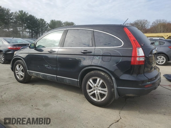2010 Honda CR-V EX with VIN 5J6RE4H52AL084767, listed as a Copart auction lot 52511935 with 164,362 mi miles and Salvage Title. Bid and sale history available at carsss.com. Image 2.