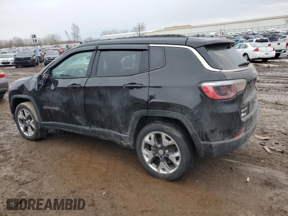 2019 Jeep Compass Limited z VIN 3C4NJDCB0KT647592, wystawiony jako Copart lot #46827035 z przebiegiem 68 516 mil mil oraz Czysty tytuł • Clean title. Historia ofert i sprzedaży dostępna na DreamBid. Obrazek 2.