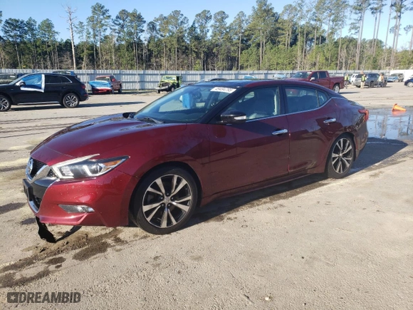 2018 Nissan Maxima S with VIN 1N4AA6AP6JC385988, listed as a Copart auction lot 49494795 with 44,072 mi miles and Salvage Title. Bid and sale history available at carsss.com. Image 1.