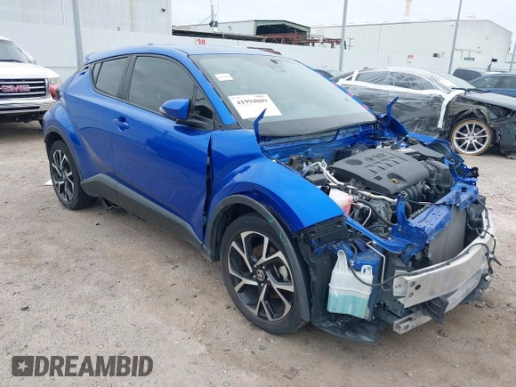 2020 Toyota C-HR LE with VIN JTNKHMBX7L1077218, listed as a IAAI auction lot 41994809 with 69,441 mi miles and . Bid and sale history available at DreamBid. Image 1.