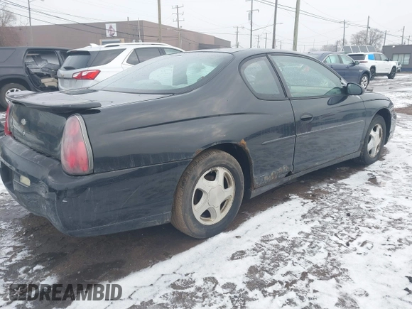 2003 Chevrolet Monte Carlo LS with VIN 2G1WW12E339406400, listed as a IAAI auction lot 41482814 with 190,982 mi miles. Bid and sale history available at carsss.com. Image 4.
