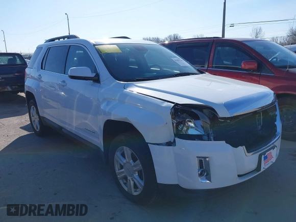 2014 GMC Terrain SLE z VIN 2GKALREK4E6202482, wystawiony jako IAAI lot #41882136 z przebiegiem 122 236 mil mil oraz . Historia ofert i sprzedaży dostępna na DreamBid. Obrazek 1.