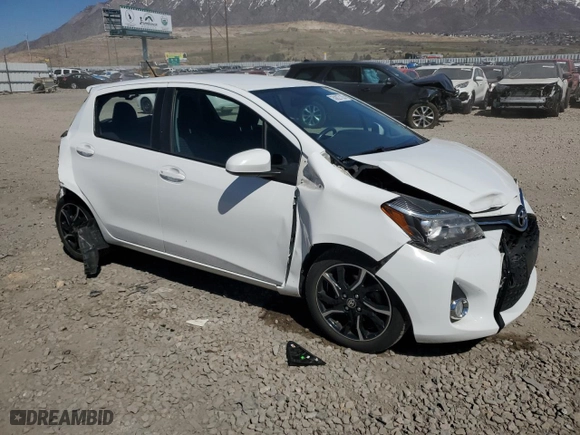 2016 Toyota Yaris L with VIN VNKKTUD36GA070366, listed as a Copart auction lot 50827135 with 94,929 mi miles and Salvage Title. Bid and sale history available at carsss.com. Image 4.