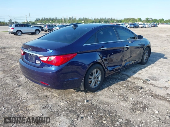 2012 Hyundai Sonata GLS with VIN 5NPEB4AC8CH419558, listed as a IAAI auction lot 41992079 with 175,546 mi miles. Bid and sale history available at carsss.com. Image 4.