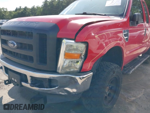 2008 Ford F-250 XL with VIN 1FTSX21538EE56602, listed as a IAAI auction lot 42364301 with 104,546 mi miles and . Bid and sale history available at DreamBid. Image 6.