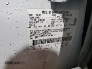 2013 Ford Explorer с VIN 1FM5K7B86DGC28461, выставлен на аукционе Copart как лот 55574805 с пробегом 151 140 миль миль и Списание • Salvage title. История ставок и продаж доступна на DreamBid. Изображение 13.