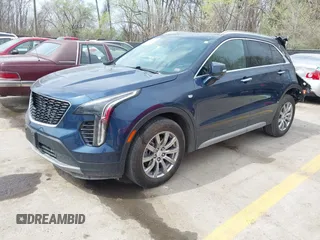 2021 Cadillac XT4 AWD Premium Luxury z VIN 1GYFZDR45MF048569, wystawiony jako IAAI lot #41902941 z przebiegiem 53 891 mil mil oraz . Historia ofert i sprzedaży dostępna na DreamBid. Obrazek 17.