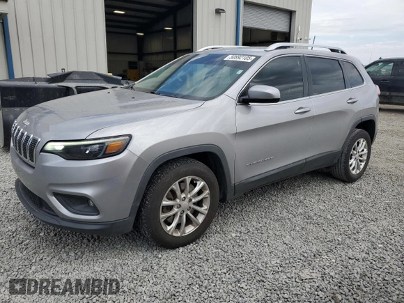 2019 Jeep Cherokee Latitude with VIN 1C4PJLCB2KD232654, listed as a Copart auction lot 50892105 with 138,673 mi miles and Salvage title. Bid and sale history available at DreamBid. Image 1.