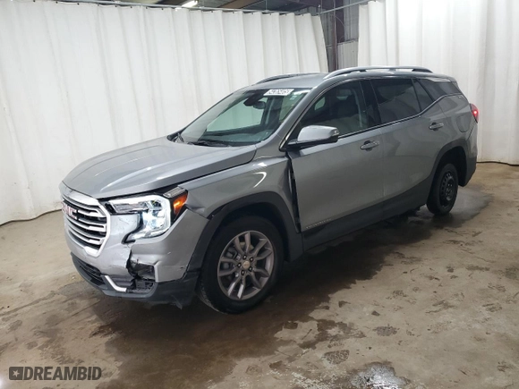 2024 GMC Terrain SLT with VIN 3GKALVEG0RL329770, listed as a Copart auction lot 54365405 with 23,399 mi miles and Clean Title. Bid and sale history available at carsss.com. Image 1.