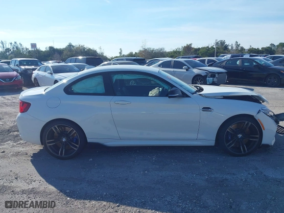 2017 BMW M2 with VIN WBS1H9C55HV886803, listed as a IAAI auction lot 41241081 with 37,874 mi miles. Bid and sale history available at carsss.com. Image 13.