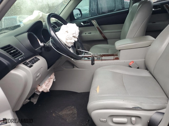 2012 Toyota Highlander Limited with VIN 5TDYK3EH1CS056463, listed as a Copart auction lot 49408945 with 222,779 mi miles and Salvage Title. Bid and sale history available at carsss.com. Image 7.