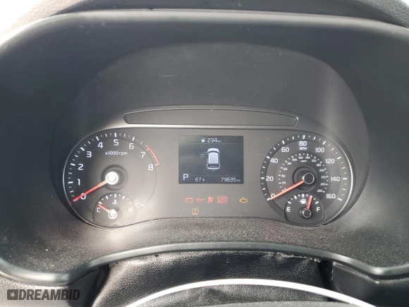 2020 Kia Soul LX with VIN KNDJ23AU1L7085685, listed as a Copart auction lot 88177315 with 79,635 mi miles and Non Repairable. Bid and sale history available at carsss.com. Image 9.