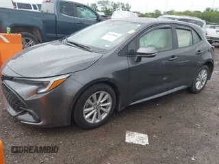 2023 Toyota Corolla Hatchback SE with VIN JTND4MBE2P3208889, listed as a IAAI auction lot 42128896 with 17,361 mi miles. Bid and sale history available at carsss.com. Image 2.