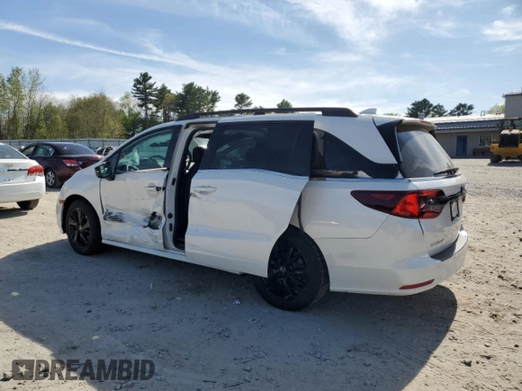 2023 Honda Odyssey Sport z VIN 5FNRL6H70PB026578, wystawiony jako Copart lot #55474055 z przebiegiem 14 113 mil mil oraz Szkoda całkowita • Salvage title. Historia ofert i sprzedaży dostępna na DreamBid. Obrazek 2.
