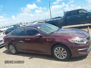 2018 Kia Optima LX with VIN 5XXGT4L32JG255929, listed as a IAAI auction lot 42577063 with 95,314 mi miles and . Bid and sale history available at DreamBid. Image 13.