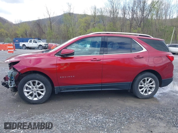 2019 Chevrolet Equinox LT z VIN 2GNAXUEV1K6143584, wystawiony jako IAAI lot #42032859 z przebiegiem 51 646 mil mil oraz . Historia ofert i sprzedaży dostępna na DreamBid. Obrazek 14.