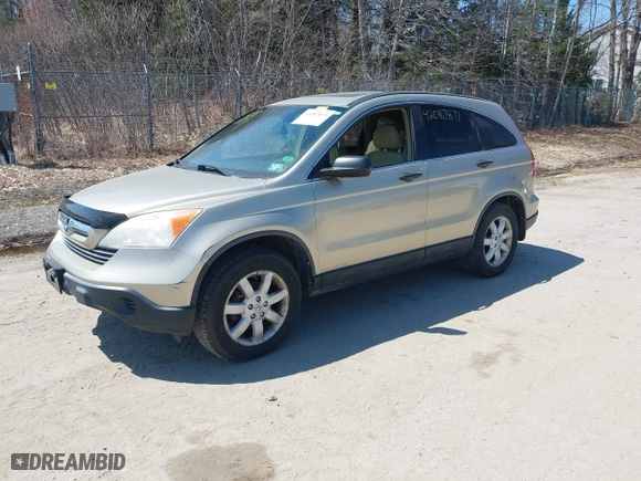 2007 Honda CR-V EX with VIN JHLRE485X7C057401, listed as a IAAI auction lot 42087871 with 120,037 mi miles. Bid and sale history available at carsss.com. Image 2.