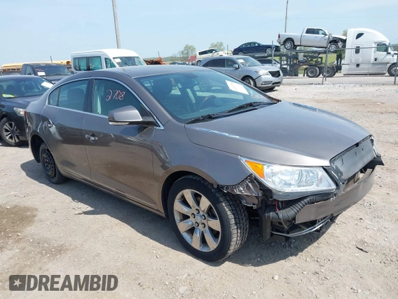 2012 Buick LaCrosse Premium 2 z VIN 1G4GF5E30CF119175, wystawiony jako IAAI lot #42132708 z przebiegiem 145 535 mil mil oraz . Historia ofert i sprzedaży dostępna na DreamBid. Obrazek 1.