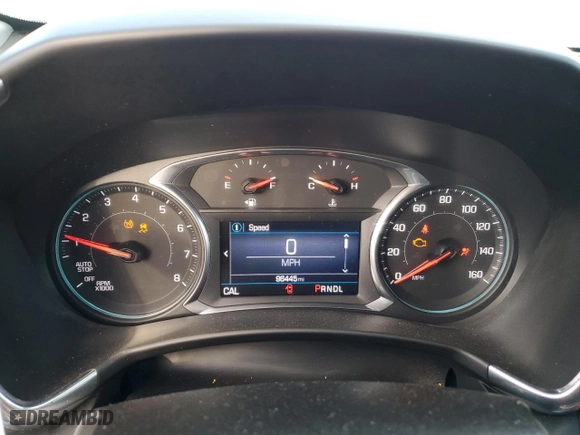 2020 Chevrolet Equinox LT with VIN 2GNAXUEV9L6241876, listed as a Copart auction lot 46735345 with 96,445 mi miles and Salvage Title. Bid and sale history available at carsss.com. Image 9.