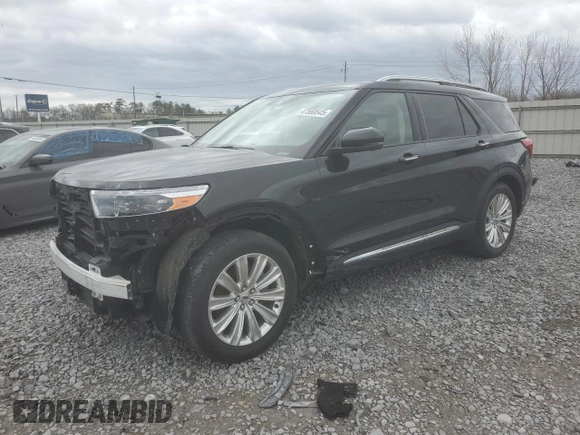 2022 Ford Explorer Limited with VIN 1FMSK7FH2NGB09093, listed as a Copart auction lot 47560545 with 40,405 mi miles and Salvage Title. Bid and sale history available at carsss.com. Image 1.