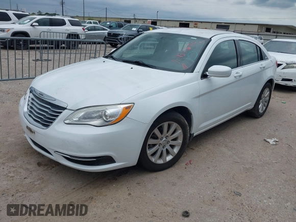 2013 Chrysler 200 Touring with VIN 1C3CCBBB6DN693975, listed as a IAAI auction lot 42137676 with 114,360 mi miles and . Bid and sale history available at DreamBid. Image 2.