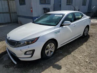 2015 Kia Optima Hybrid with VIN KNAGM4AD6F5089089, listed as a Copart auction lot 75307354 with 92,824 mi miles and Clean Title. Bid and sale history available at carsss.com. Image 1.
