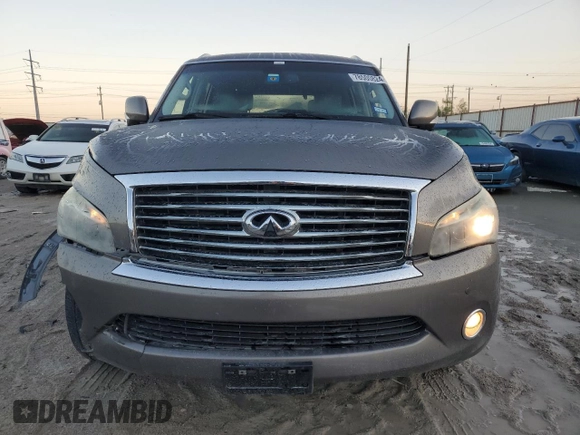 2013 Infiniti QX56 with VIN JN8AZ2NE5D9042275, listed as a Copart auction lot 78500824 with 210,346 mi miles and Salvage Title. Bid and sale history available at carsss.com. Image 5.