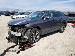 2018 Lexus RX 350L Premium with VIN JTJDZKCA8J2009751, listed as a Copart auction lot 51042215 with 104,454 mi miles and Salvage Title. Bid and sale history available at DreamBid. Image 1.