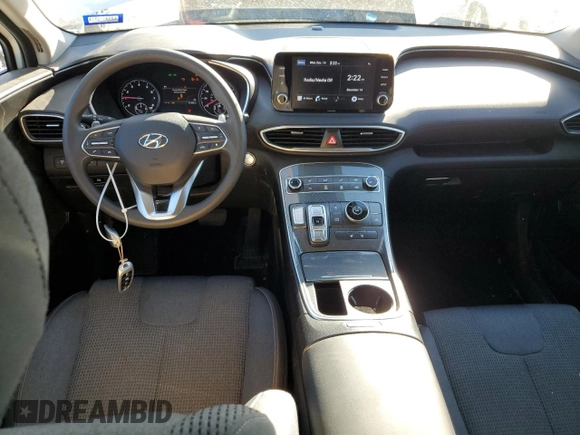 2022 Hyundai Santa Fe SEL with VIN 5NMS24AJ8NH396221, listed as a Copart auction lot 70727342 with 11,855 mi miles. Bid and sale history available at carsss.com. Image 8.