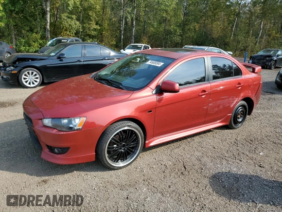 2010 Mitsubishi Lancer ES with VIN JA32U2FU9AU608899, listed as a Copart auction lot 74668094 with 337,852 mi miles and Clean Title. Bid and sale history available at DreamBid. Image 1.