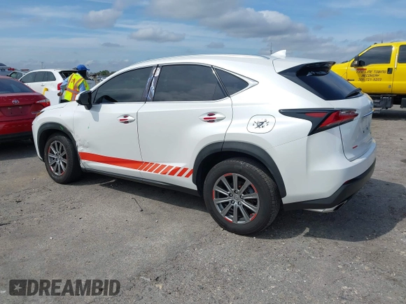 2015 Lexus NX 200t with VIN JTJYARBZ1F2018047, listed as a IAAI auction lot 41633876 with 154,396 mi miles. Bid and sale history available at carsss.com. Image 3.