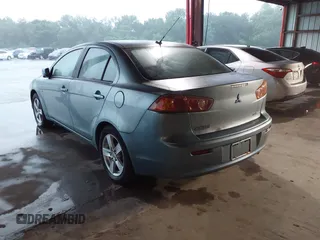 2008 Mitsubishi Lancer DE with VIN JA3AU26U08U034294, listed as a IAAI auction lot 42158892 with 50,467 mi miles. Bid and sale history available at carsss.com. Image 3.