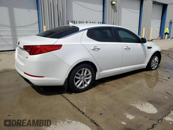 2013 Kia Optima LX with VIN 5XXGM4A78DG156927, listed as a Copart auction lot 50892945 with 194,839 mi miles and Salvage Title. Bid and sale history available at carsss.com. Image 3.