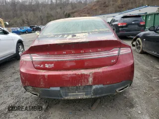 2014 Lincoln MKZ with VIN 3LN6L2GK2ER831507, listed as a Copart auction lot 47842545 with Not Provided miles and Salvage Title. Bid and sale history available at DreamBid. Image 6.