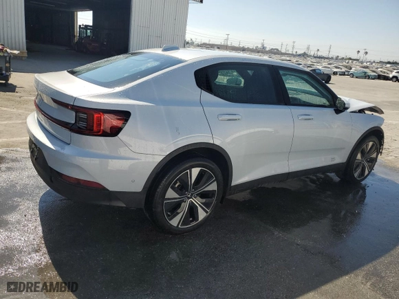 2023 Polestar 2 with VIN YSMEG3KA7PL144876, listed as a Copart auction lot 71388964 with 32,091 mi miles and Clean Title. Bid and sale history available at carsss.com. Image 3.