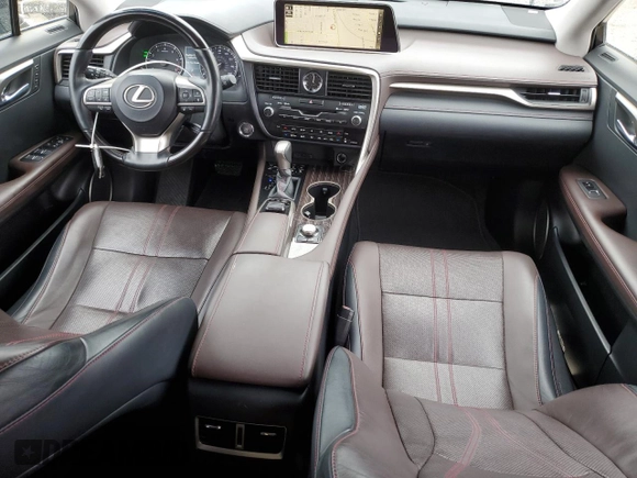 2019 Lexus RX 350L Premium with VIN JTJGZKCA0K2011427, listed as a Copart auction lot 51345285 with 77,256 mi miles and Salvage title. Bid and sale history available at DreamBid. Image 8.
