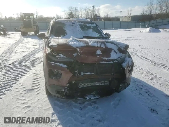 2021 Chevrolet TrailBlazer LT with VIN KL79MRSL3MB001755, listed as a Copart auction lot 46028375 with Not Provided miles and Salvage Title. Bid and sale history available at DreamBid. Image 12.