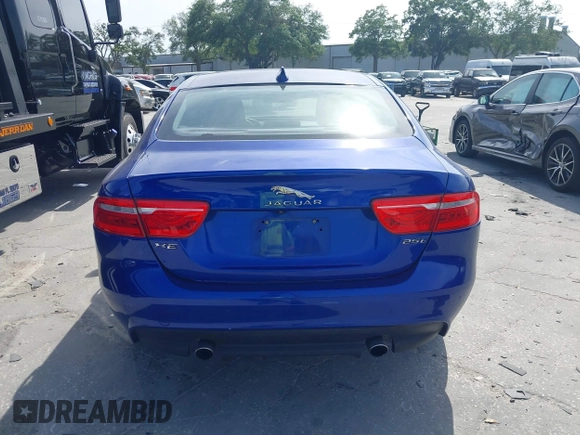 2018 Jaguar XE 25t Premium with VIN SAJAD4FX7JCP24113, listed as a IAAI auction lot 41984954 with 91,318 mi miles. Bid and sale history available at carsss.com. Image 16.