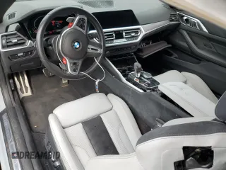 2023 BMW M4 Competition xDrive with VIN WBS43AZ04PCL27746, listed as a Copart auction lot 54118425 with 18,830 mi miles and Salvage Title. Bid and sale history available at carsss.com. Image 8.