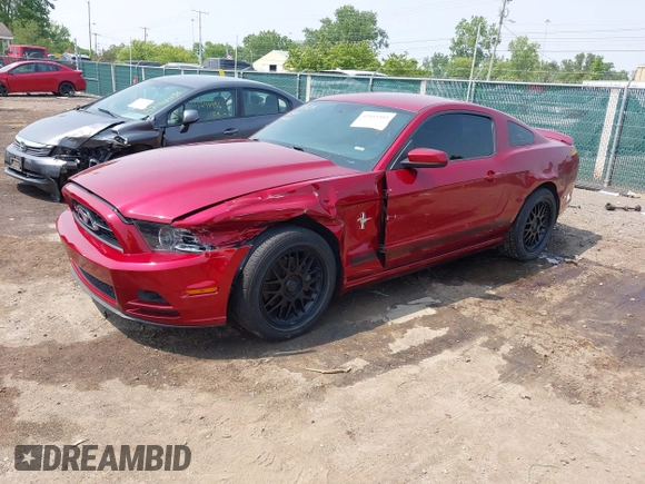 2014 Ford Mustang V6 with VIN 1ZVBP8AM8E5277409, listed as a IAAI auction lot 42415503 with 84,309 mi miles and . Bid and sale history available at DreamBid. Image 17.
