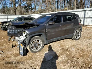 2021 Jeep Compass Limited with VIN 3C4NJCCB1MT564279, listed as a Copart auction lot 87548415 with Not Provided miles and Salvage Title. Bid and sale history available at carsss.com. Image 1.