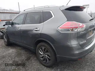 2015 Nissan Rogue SL with VIN 5N1AT2MT7FC863361, listed as a IAAI auction lot 41282002 with 145,914 mi miles. Bid and sale history available at carsss.com. Image 15.