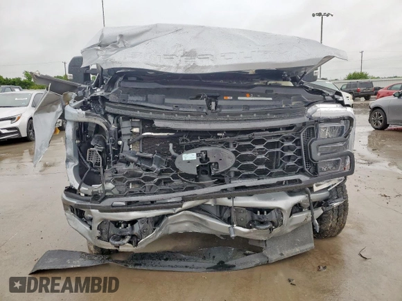 2024 Ford F-250 XL with VIN 1FT8W2BT6REF68788, listed as a Copart auction lot 60738115 with 7,842 mi miles and Salvage title. Bid and sale history available at DreamBid. Image 5.