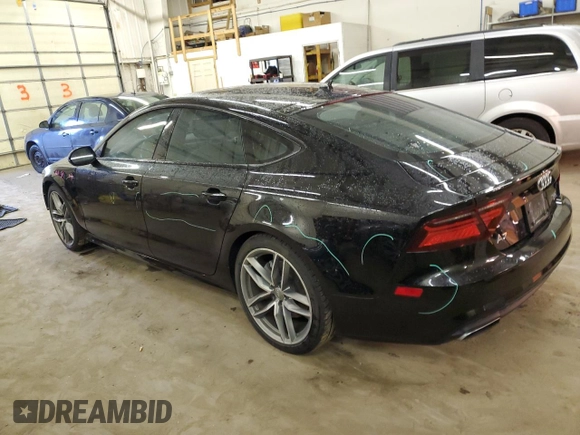 2016 Audi A7 3.0 Prestige with VIN WAU2GAFC9GN100605, listed as a Copart auction lot 41296924 with 50,504 mi miles. Bid and sale history available at carsss.com. Image 2.